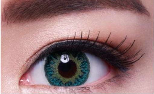 Lentes de contacto FreshKon Colors Fusion, efecto big-eye, mejoras en visión clara y periférica.