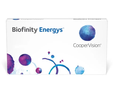 Biofinity Energys - Lentes de contacto mensuales de CooperVision, ideales para miopía e hipermetropía.