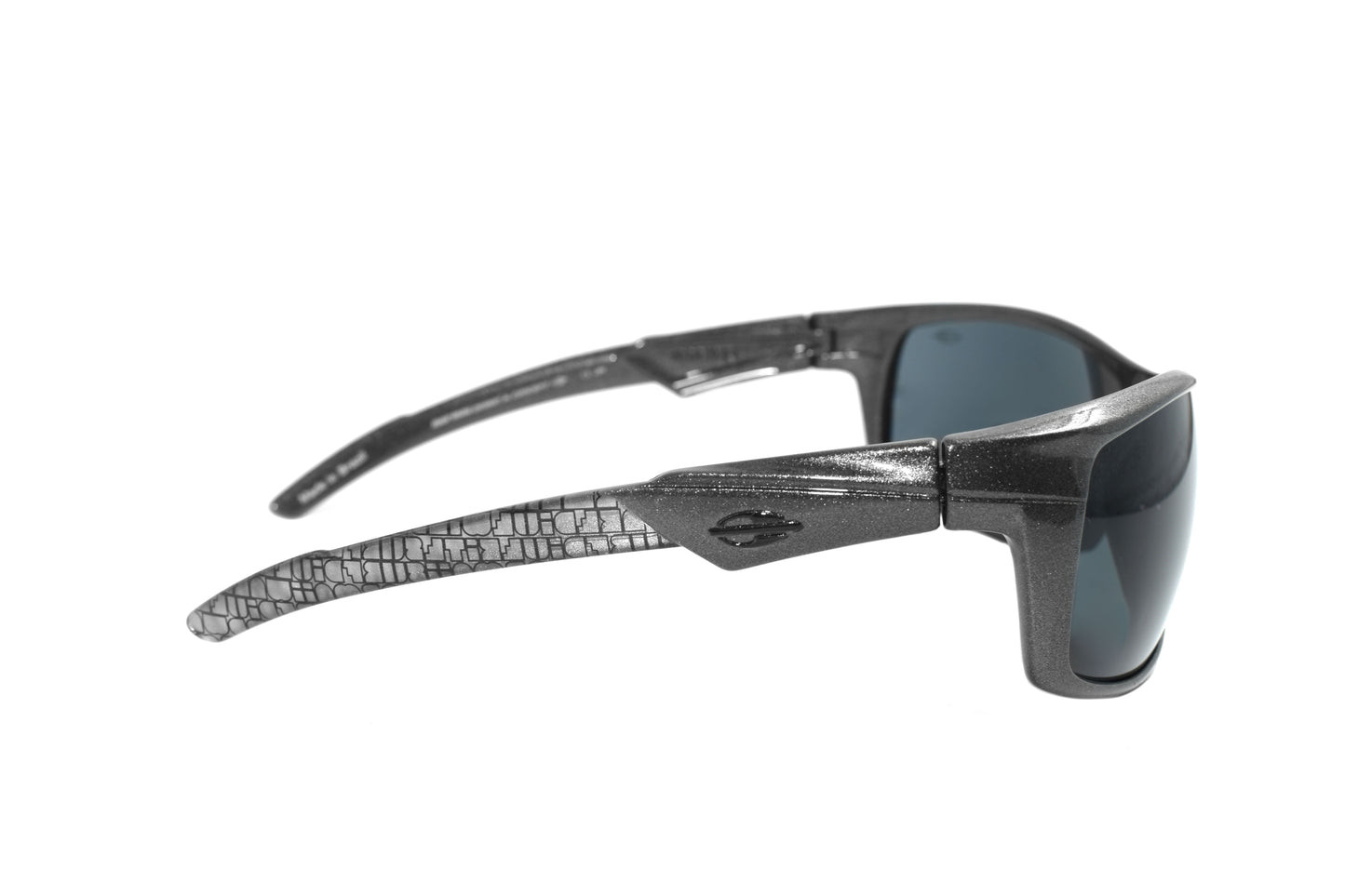 Lentes Solares Hombre Mormaii Gris matte Rectangular FENIX-380-788 lateral