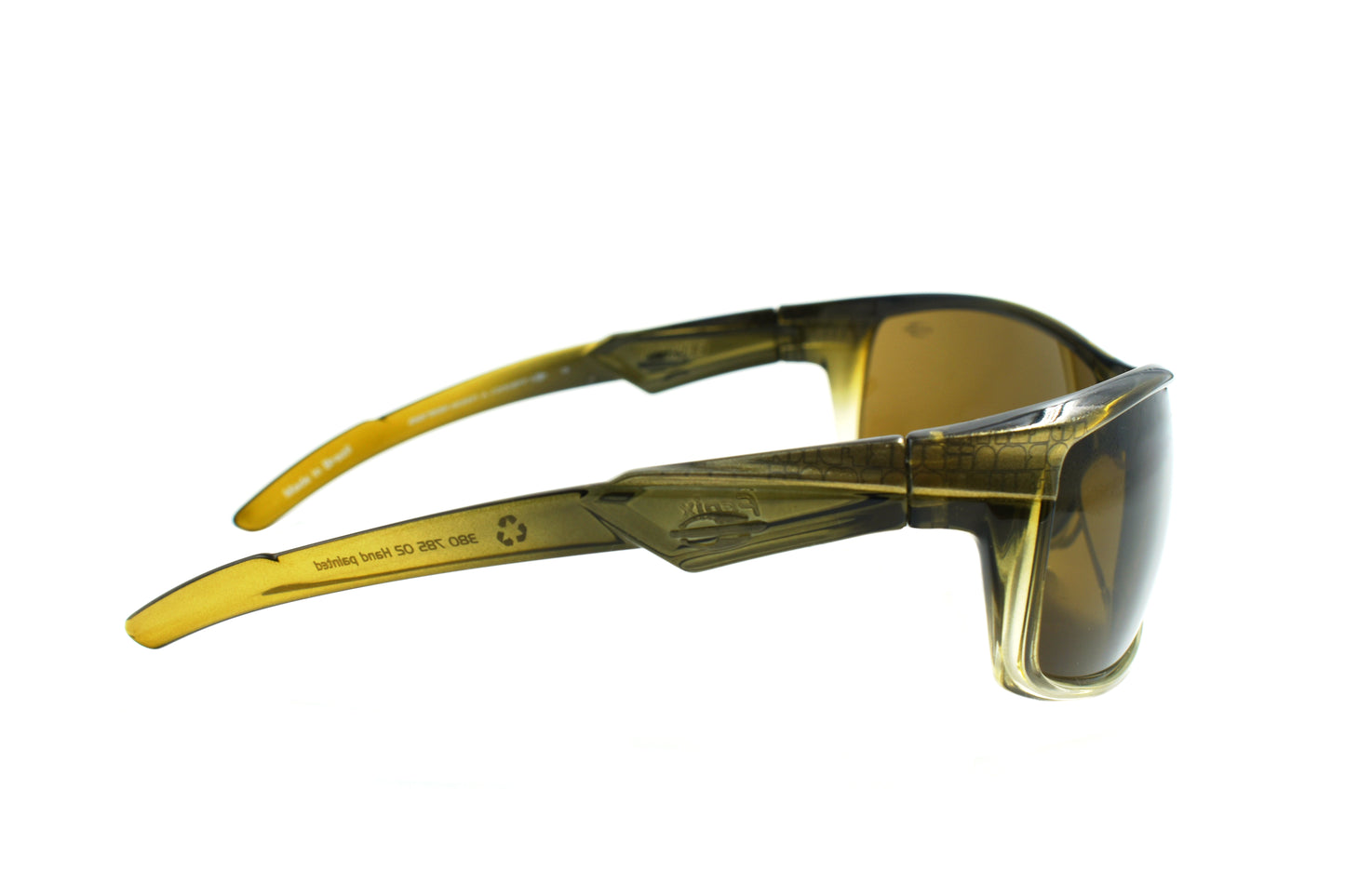 Lentes Solares Hombre Mormaii Sepia Rectangular FENIX-380-785 lateral