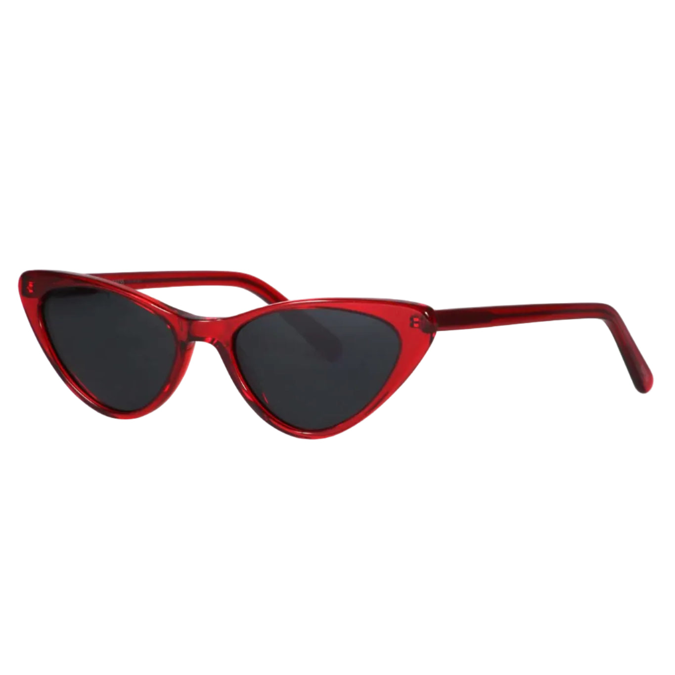 Lentes solares para mujer AXESS modelo 9050 Bella Cherry, color rojo, estilo gato.