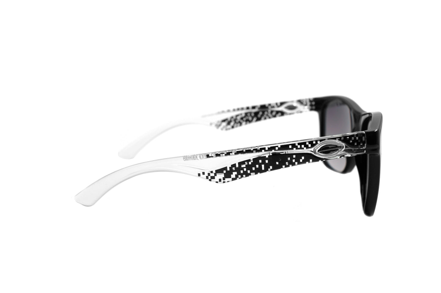 Lentes Solares Unisex Mormaii Negro y transparente LANCES-422-545 Wayfarer lateral