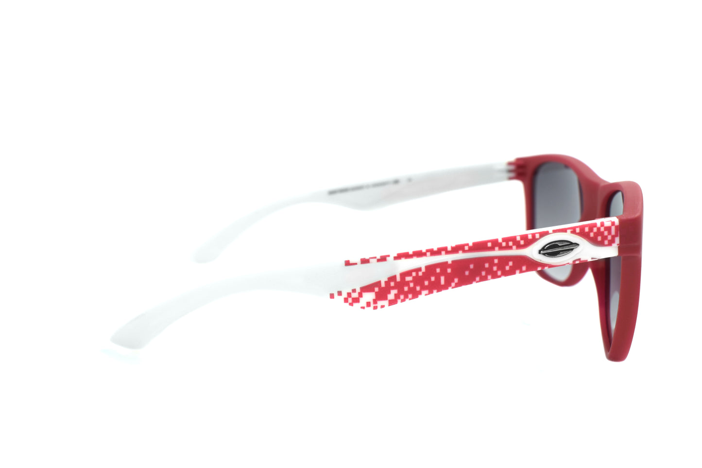 Lentes Solares Unisex Mormaii Rojo y blanco LANCES-422-546 Wayfarer lateral