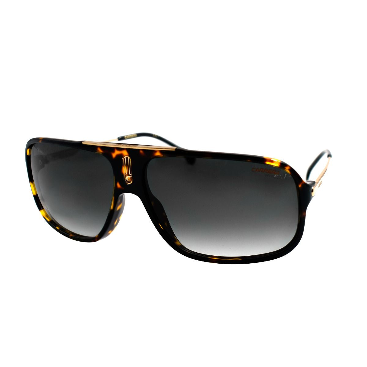 Lentes de sol para hombre CARRERA modelo COOL65-086 en color carey, diseño aviador, protección UV, ideal para actividades al aire libre.
