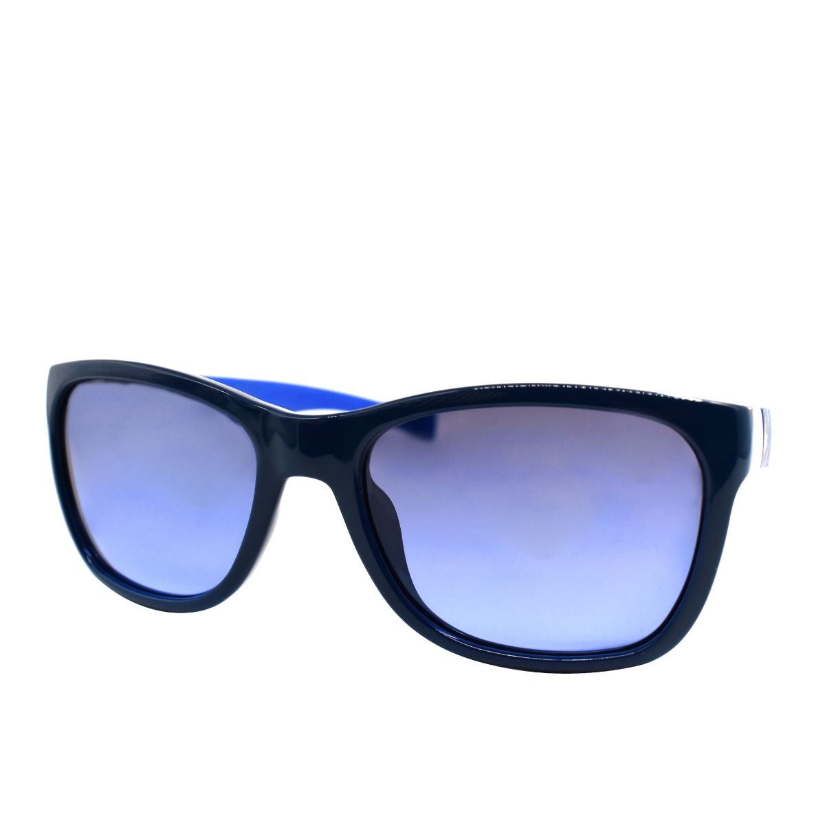 Lentes de sol para mujer Lacoste 662S-424, diseño elegante y ligero en azul marino, armazón completo, estilo moderno.