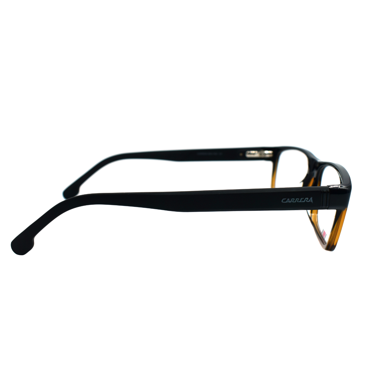 Lentes oftálmicos CARRERA modelo 8852-R60, armazón rectangular en color negro, estilo masculino.
