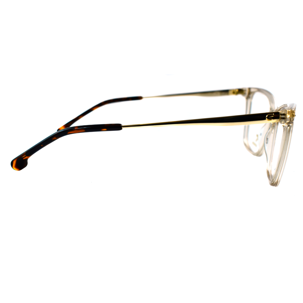 Lentes oftálmicos transparentes de marca CARRERA modelo 3024-10A para mujer, diseño clásico contemporáneo.