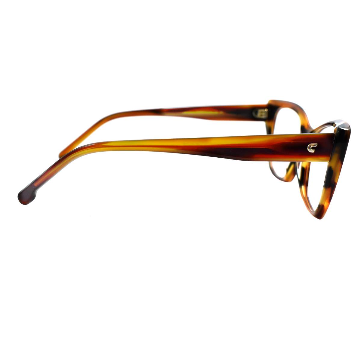 Lentes Oftálmicos para Mujer CARRERA 3036-EX4 color carey, estilo mariposa, aro completo, medidas 54-17-140.