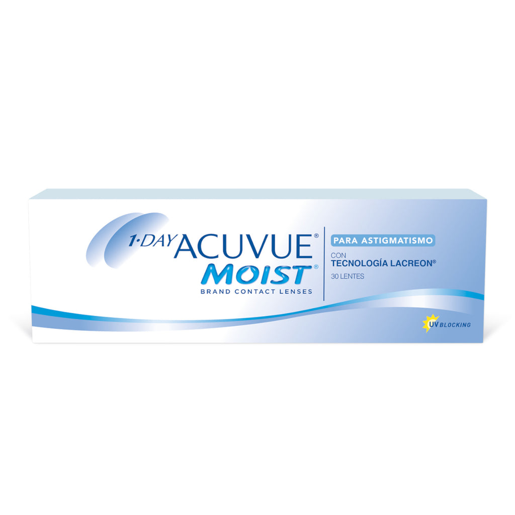 1 Day Acuvue Moist Astigmatismo (30 Lentes de Contacto) - Lentematic.com