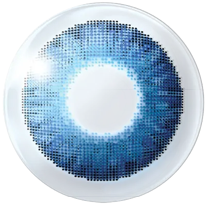 Lente de contacto Air Optix Colors Neutros en tono azul, marca Air Optix, fabricante Alcon.