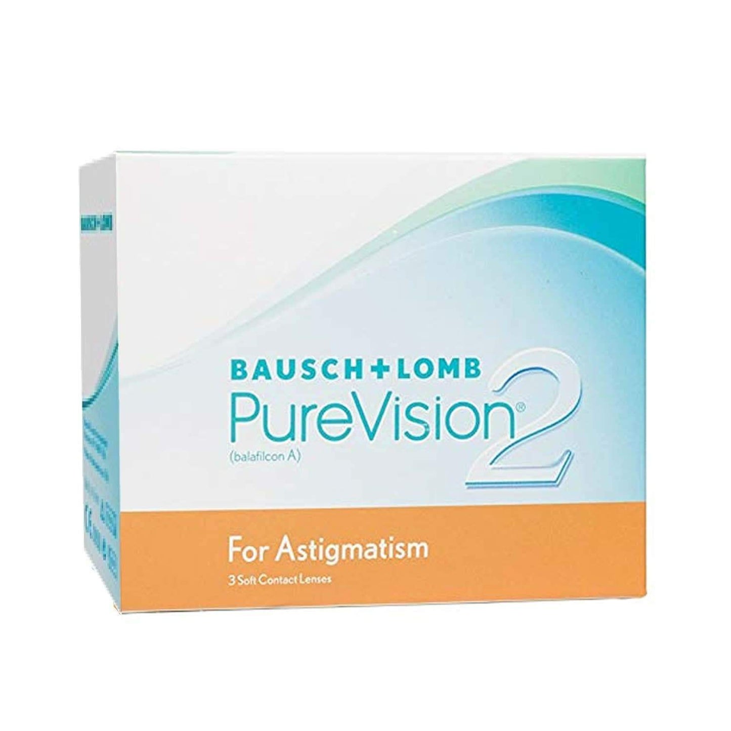 Lentes de contacto PureVision 2 Tóricos Bausch + Lomb, 6 lentes, para astigmatismo, uso mensual.