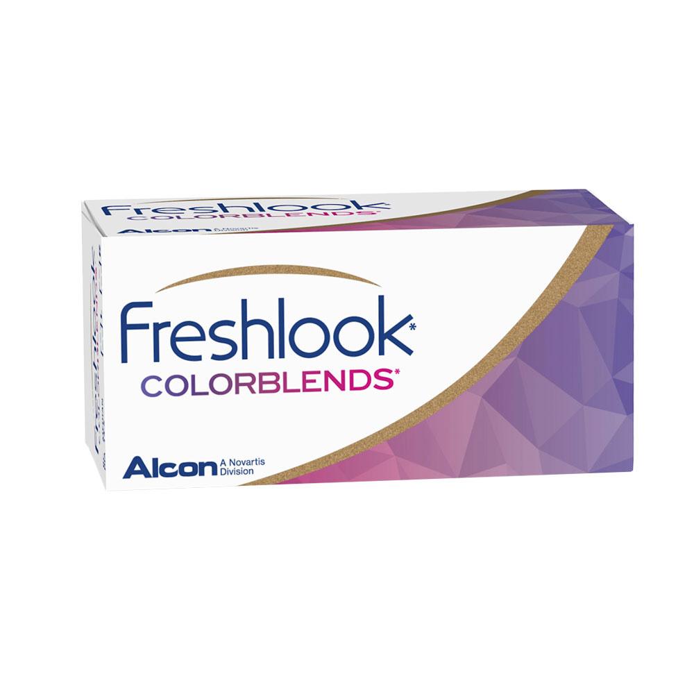 Lentes de contacto FreshLook ColorBlends, marca Alcon, inventario limitado, para miopía y hipermetropía.