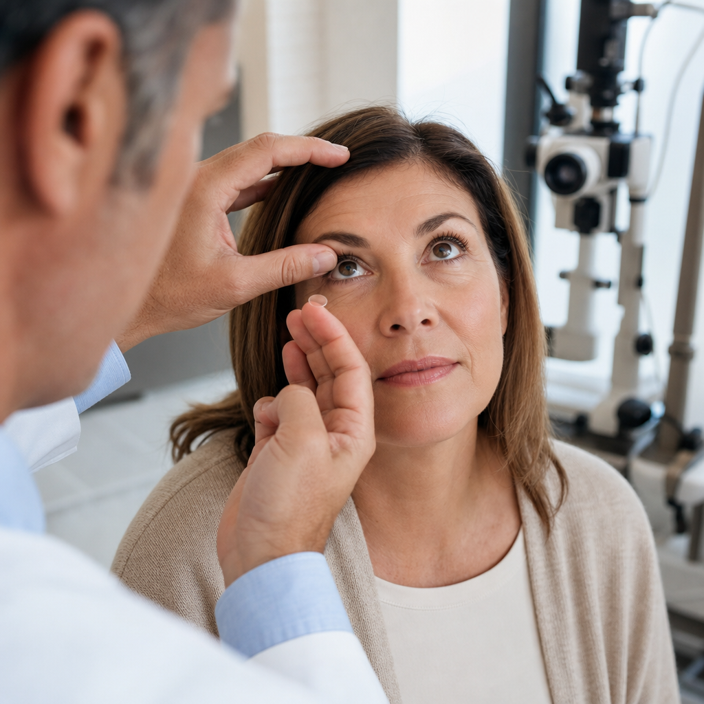 Lentes de Contacto Ideales para Presbicia: Soluciones Prácticas