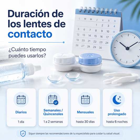 Duración de los Lentes de Contacto: Guía Completa para Elegir Correctamente