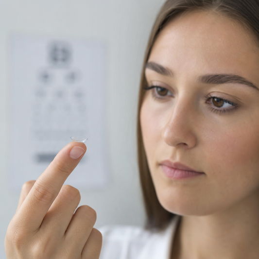 ¿Qué significa tener 0.25 en lentes de contacto?