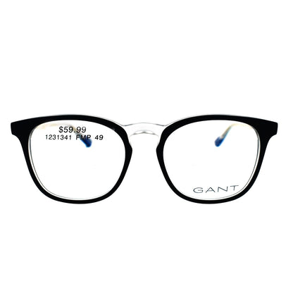 Lentes Oftálmicos para Hombre Marca GANT Negro Cuadrados Modelo GANT 3164-005 frente