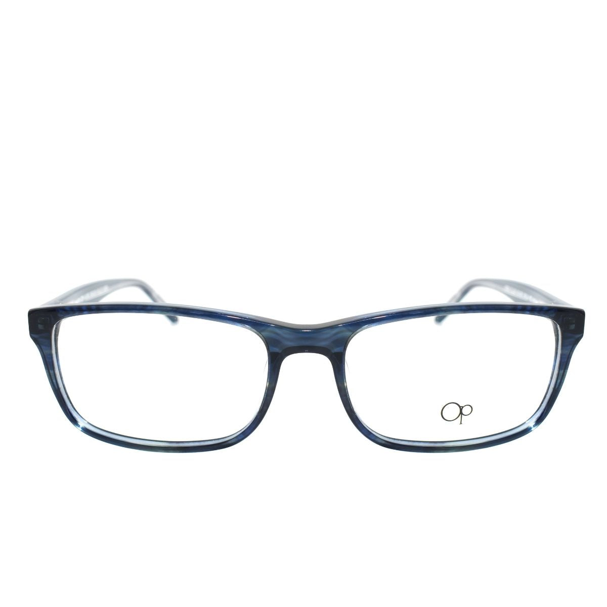 Lentes Oftálmicos para Hombre Marca: OCEAN PACIFIC Color: Azul Estilo: Rectangulares Modelo: OCEAN PACIFIC KURE-BL frente