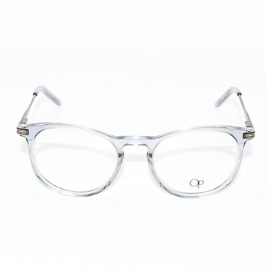 Lentes Oftálmicos para Hombre Marca: OCEAN PACIFIC Color: Gris Transparente Estilo: Redondos Modelo: OCEAN PACIFIC COREY-GRY/CRS frente