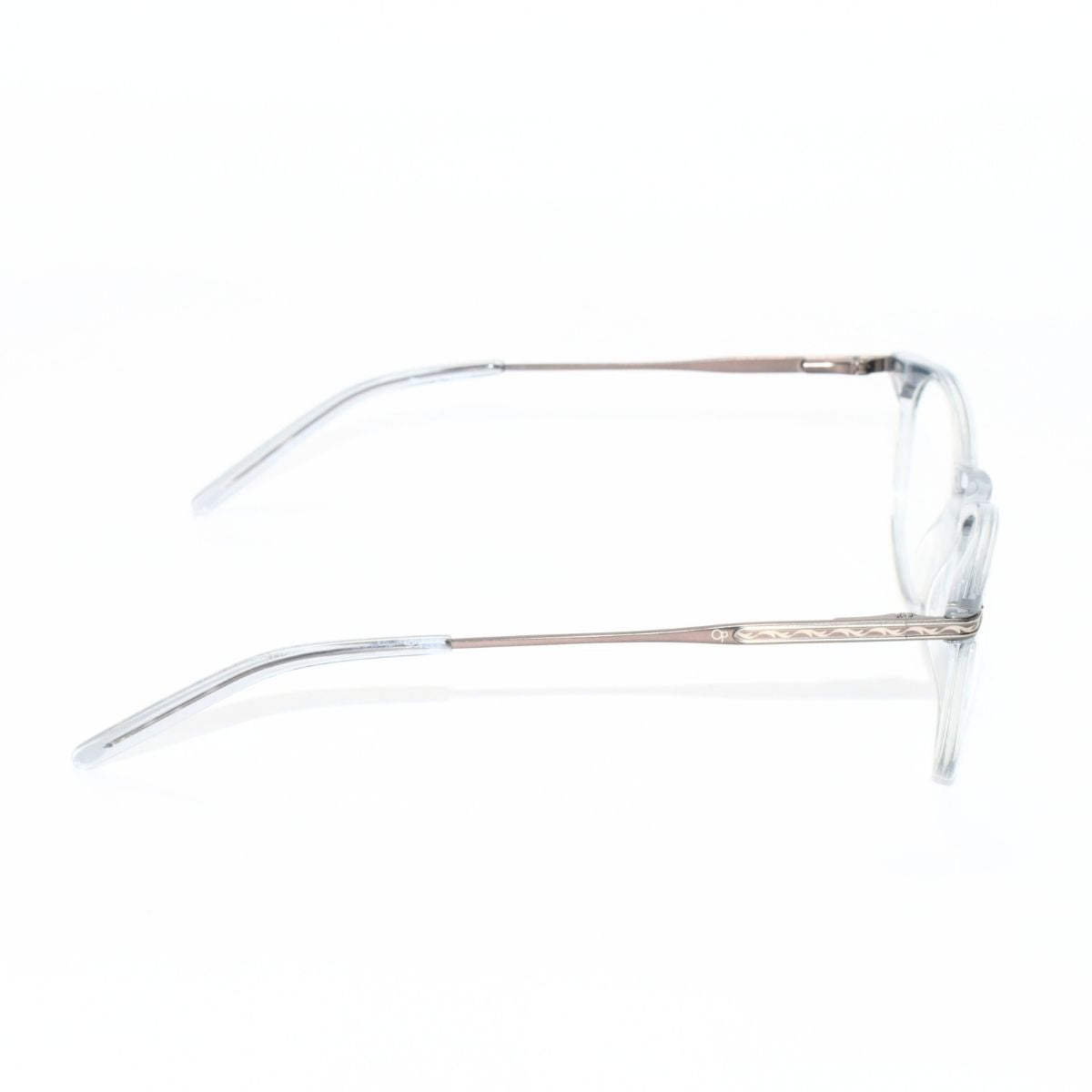 Lentes Oftálmicos para Hombre Marca: OCEAN PACIFIC Color: Gris Transparente Estilo: Redondos Modelo: OCEAN PACIFIC COREY-GRY/CRS lateral