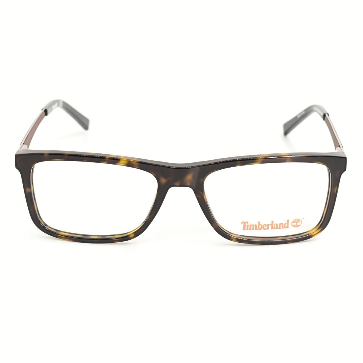 Lentes Oftálmicos Hombre TIMBERLAND Carey y Marrón Rectangulares 1565-056 frente