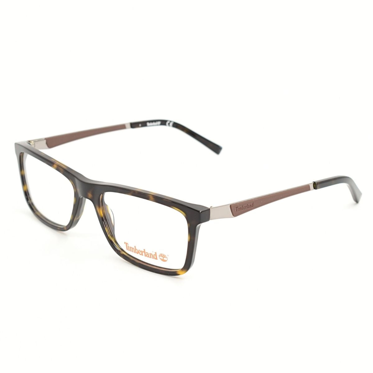 Lentes Oftálmicos Hombre TIMBERLAND Carey y Marrón Rectangulares 1565-056