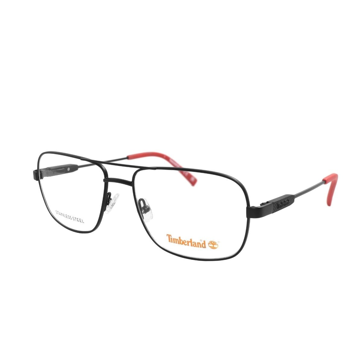 Lentes Oftálmicos Hombre TIMBERLAND Negro Rectangular 1676-002l