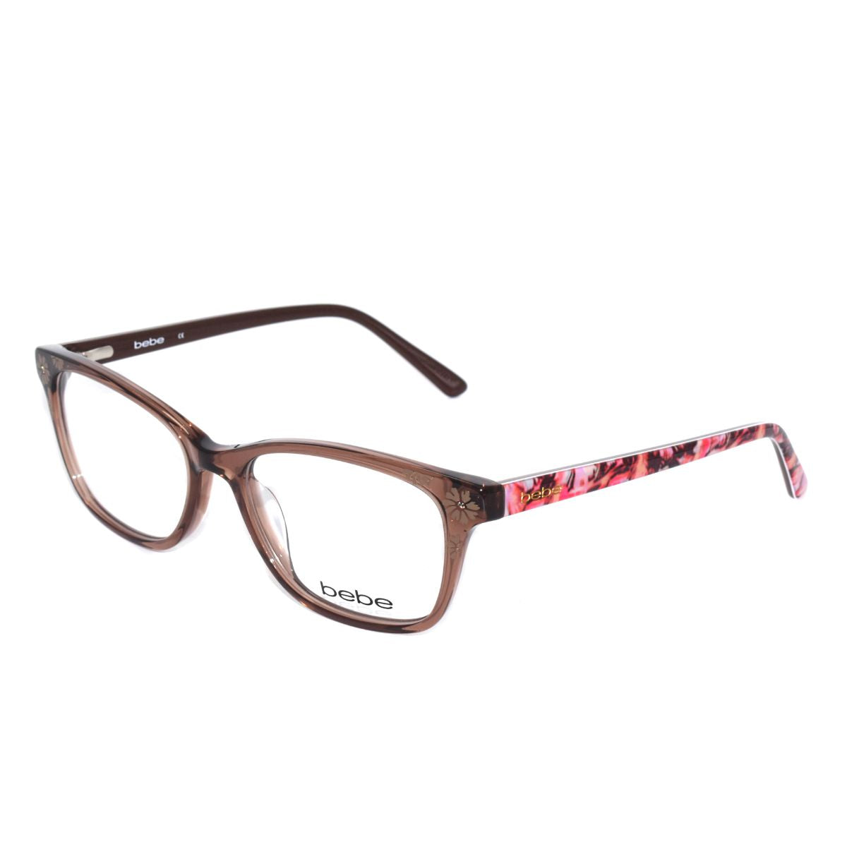 Lentes Oftálmicos Mujer BEBE Marrón y Rosa Rectangulares BEBE 5163-200