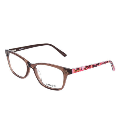 Lentes Oftálmicos Mujer BEBE Marrón y Rosa Rectangulares BEBE 5163-200