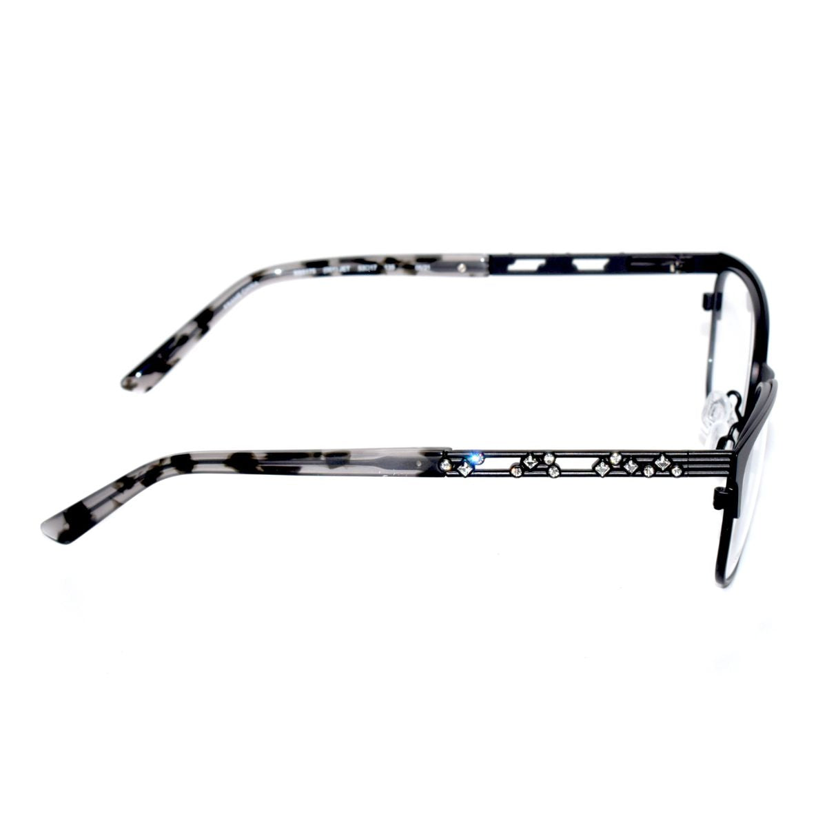 Lentes Oftálmicos para Mujer BEBE Negro Rectangulares BEBE 5175-001 lateral