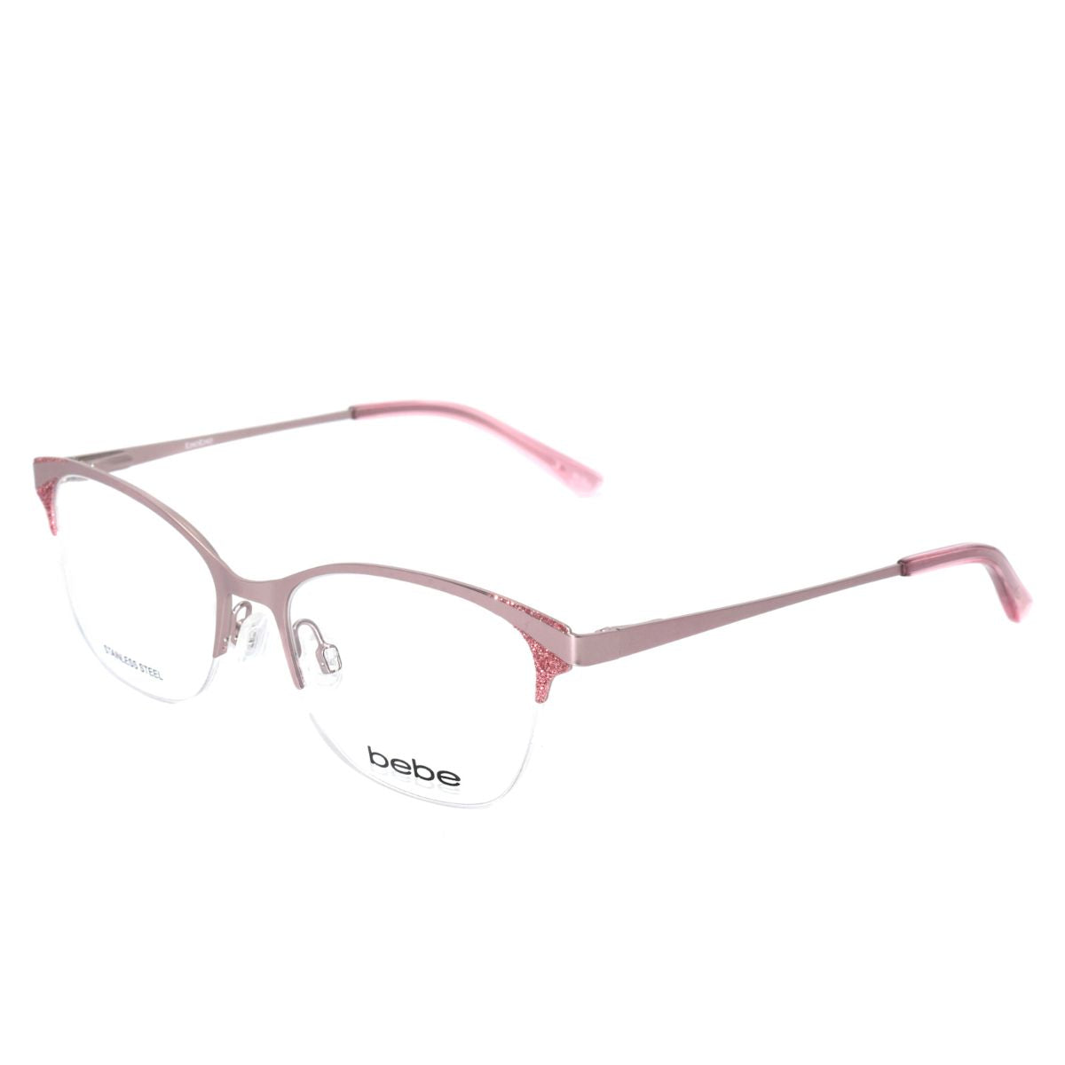 Lentes Oftálmicos para Mujer Marca: BEBE Color: Rosa Estilo: Ojo de gato Modelo: BEBE 5204-770