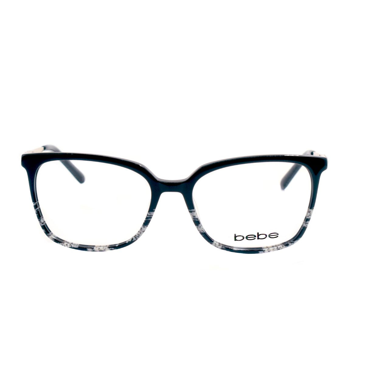 Lentes Oftálmicos para Mujer Marca: BEBE Color: Negro Estilo: Cuadrados Modelo: BEBE 5197-001 frente