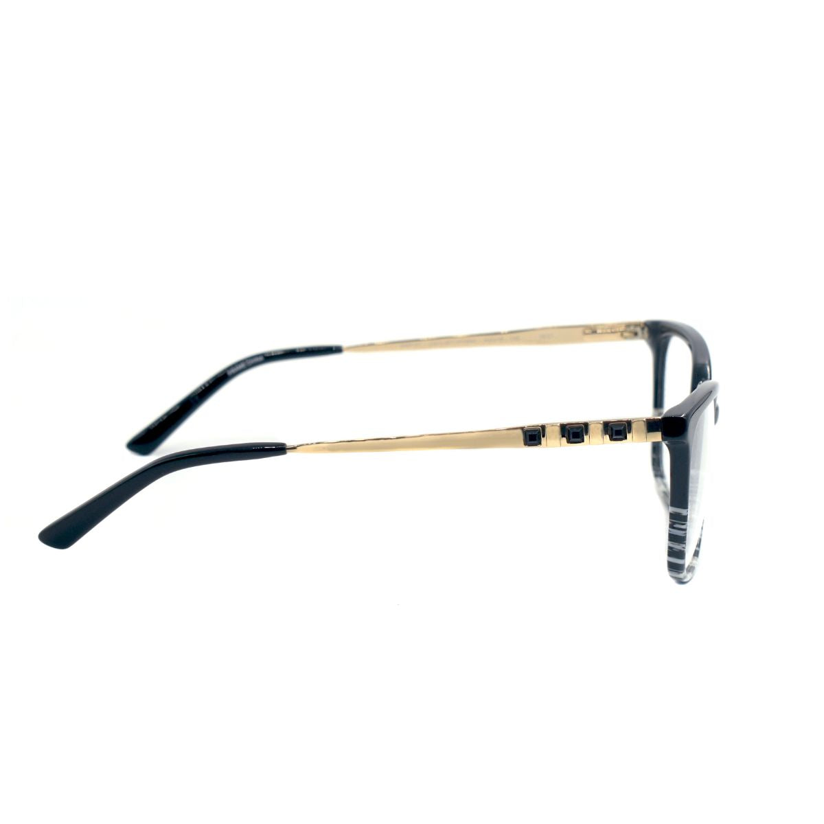Lentes Oftálmicos Mujer Bebe Negro Cuadrados BB-5197-001 lateral