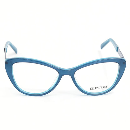 Lentes Oftálmicos para Mujer Marca: ELLEN TRACY Color: Azul Estilo: Ojo de gato Modelo: ELLEN TRACY PADUA-BL frente
