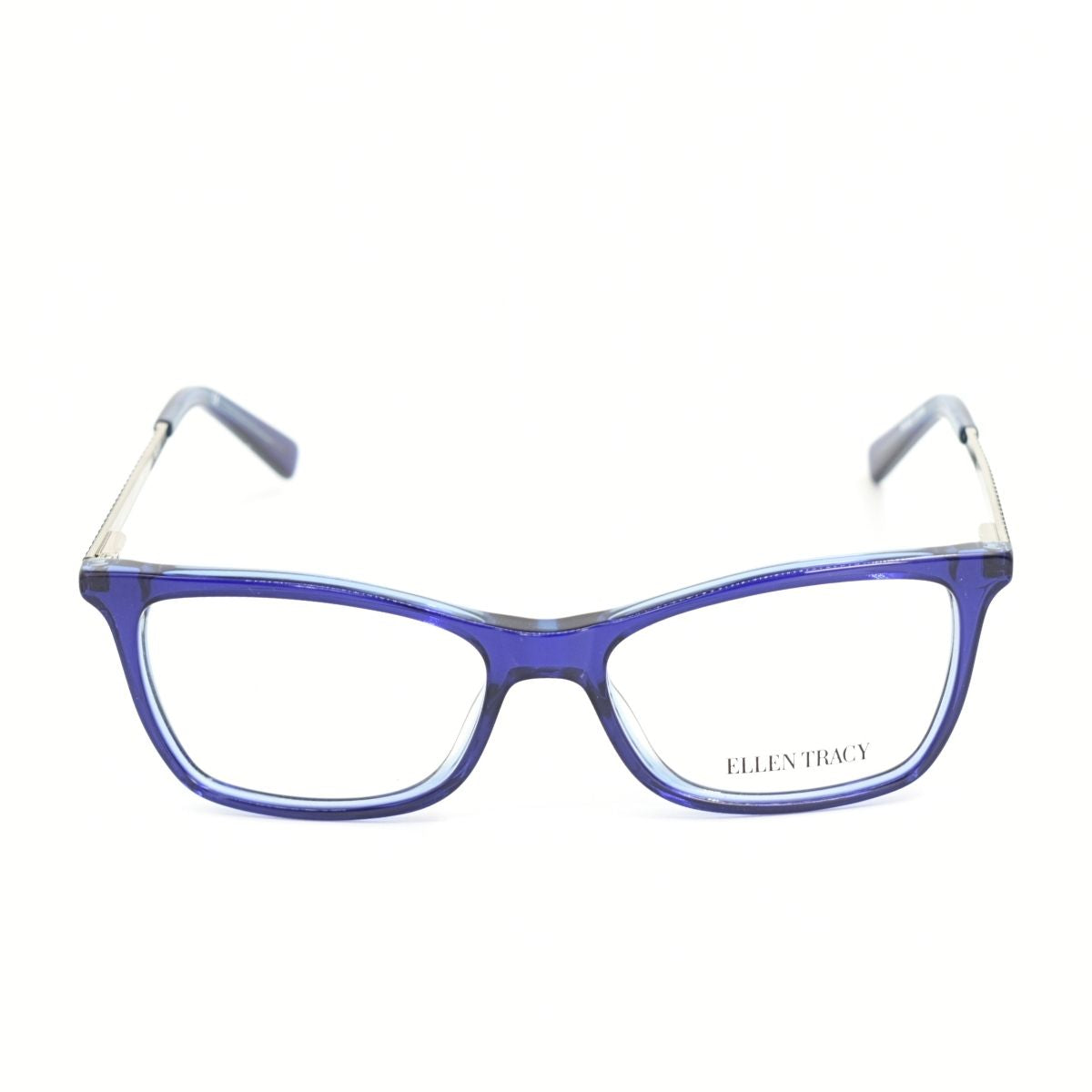 Lentes Oftálmicos para Mujer Marca: ELLEN TRACY Color: Azul Estilo: Rectangulares Modelo: ELLEN TRACY LAMIA-BL frente