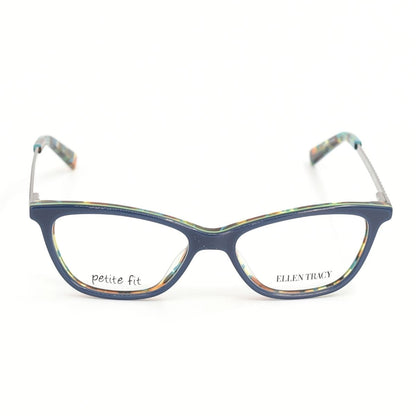 Lentes Oftálmicos para Mujer Marca: ELLEN TRACY Color: Azul Estilo: Rectangulares Modelo: ELLEN TRACY TERESINA-BL frente