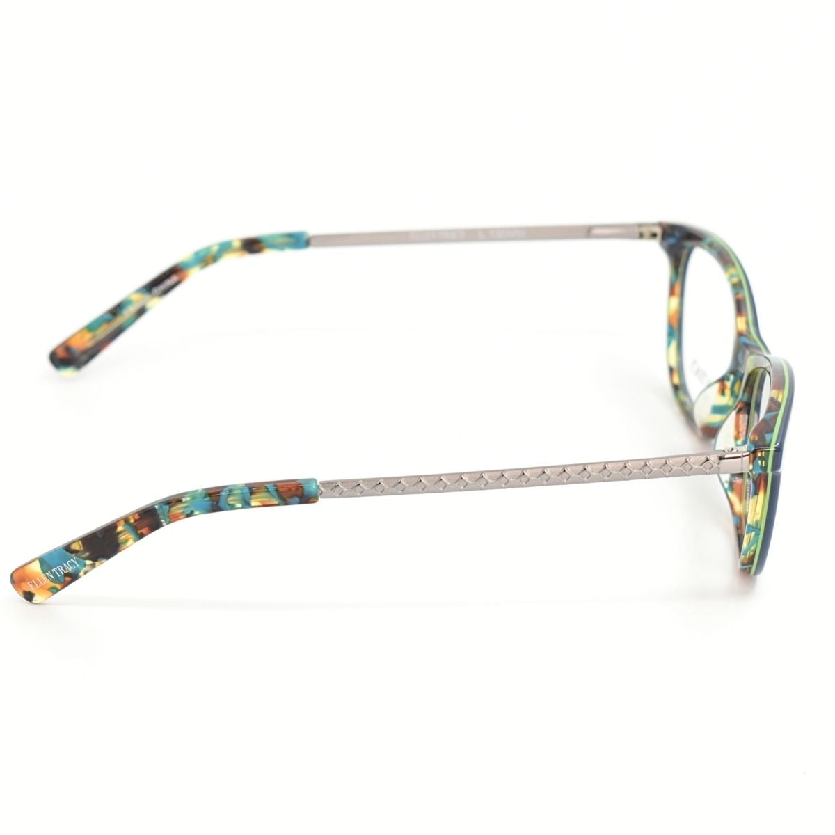Lentes Oftálmicos para Mujer Marca: ELLEN TRACY Color: Azul Estilo: Rectangulares Modelo: ELLEN TRACY TERESINA-BL lateral