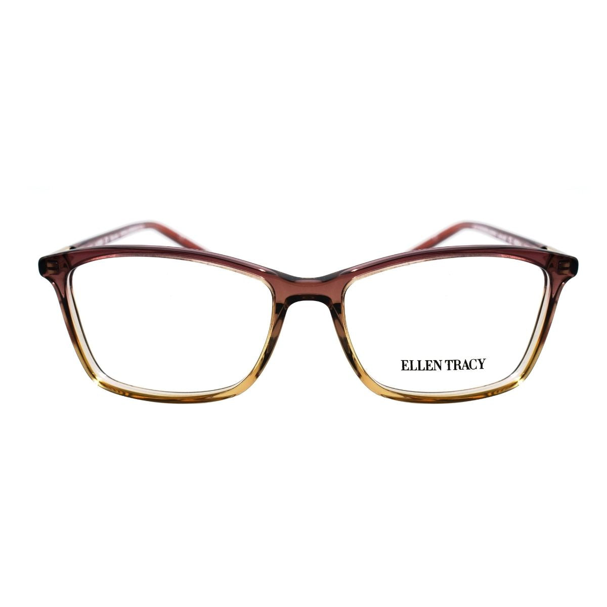 Lentes Oftálmicos para Mujer Marca: ELLEN TRACY Color: Púrpura Estilo: Rectangulares Modelo: ELLEN TRACY MURRISK-PUR frente