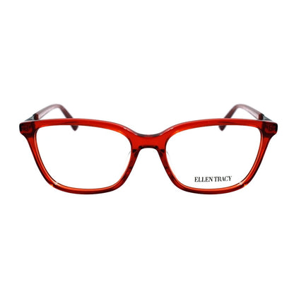Lentes Oftálmicos para Mujer Marca: ELLEN TRACY Color: Rojo Estilo: Rectangulares Modelo: ELLEN TRACY MORELLA-RED frente