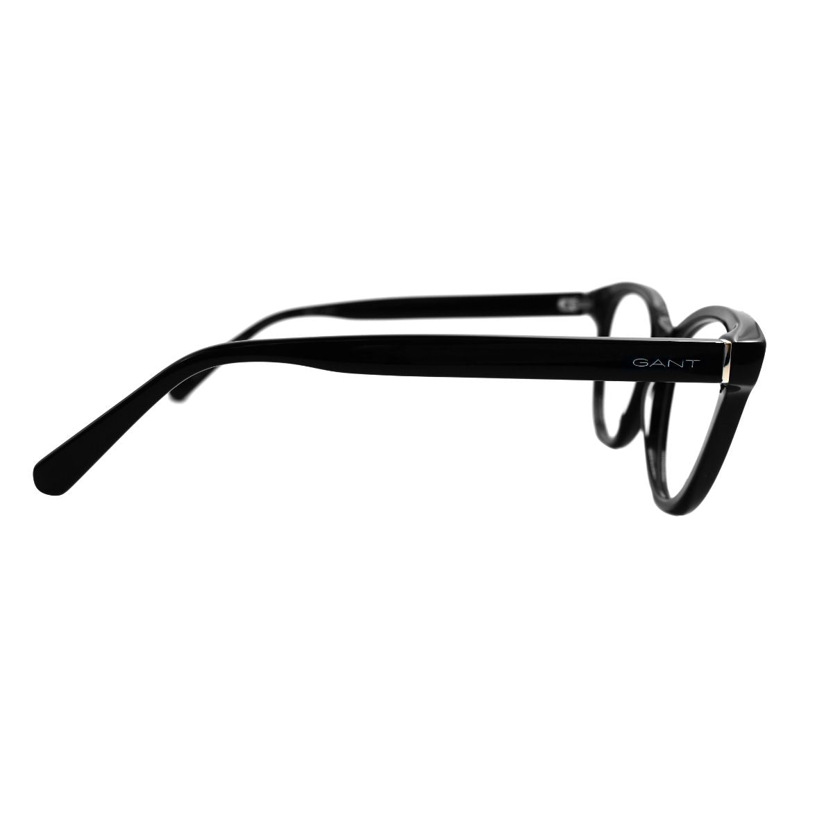 Lentes Oftálmicos Mujer Marca GANT Negro Ojo de gato GANT 4153-001 lateral