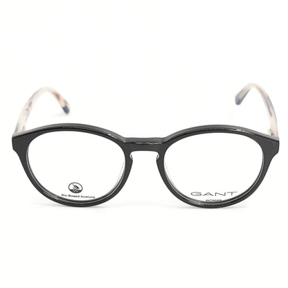 Lentes Oftálmicos Mujer GANT Negro Redondo GANT 4093-001 frente
