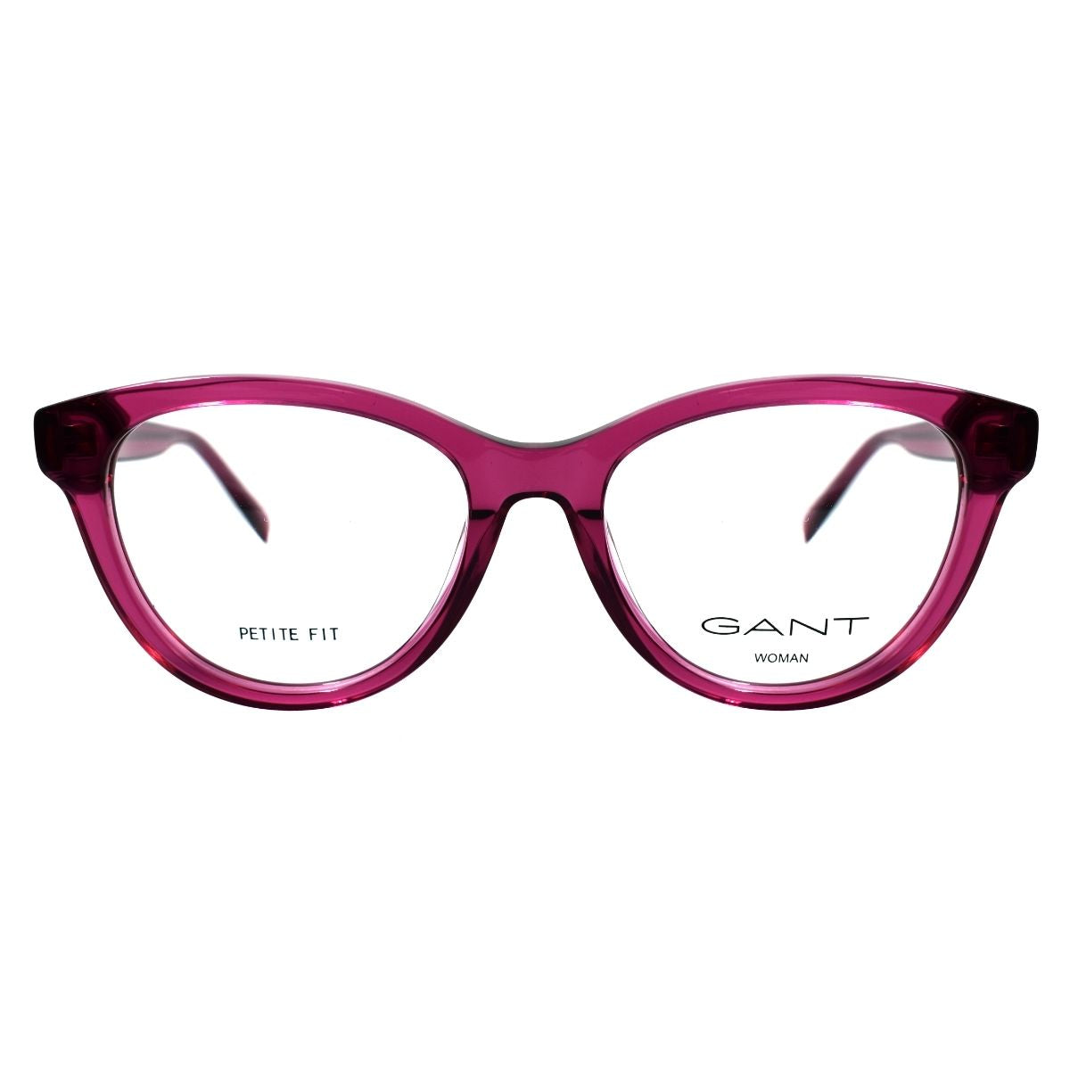 Lentes Oftálmicos Mujer Marca GANT Vino Ojo de gato Modelo GANT 4153-075 frente
