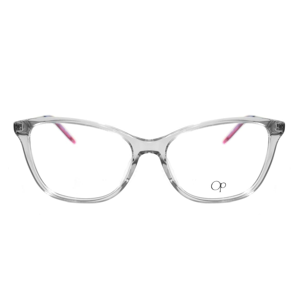 Lentes Oftálmicos para Mujer Marca: OCEAN PACIFIC Color: Gris y púrpura Estilo: Mariposa Modelo: OCEAN PACIFIC BILOXI-GREY frente