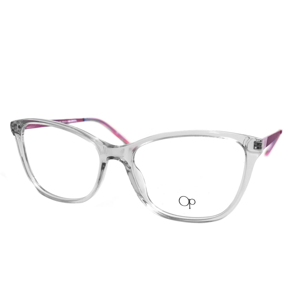 Lentes Oftálmicos para Mujer Marca: OCEAN PACIFIC Color: Gris y púrpura Estilo: Mariposa Modelo: OCEAN PACIFIC BILOXI-GREY