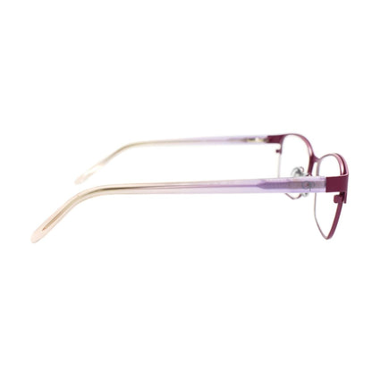Lentes Oftálmicos para Mujer Marca: OCEAN PACIFIC Color: Vino Estilo: Rectangulares Modelo: OCEAN PACIFIC BURLINGTON-BERR lateral