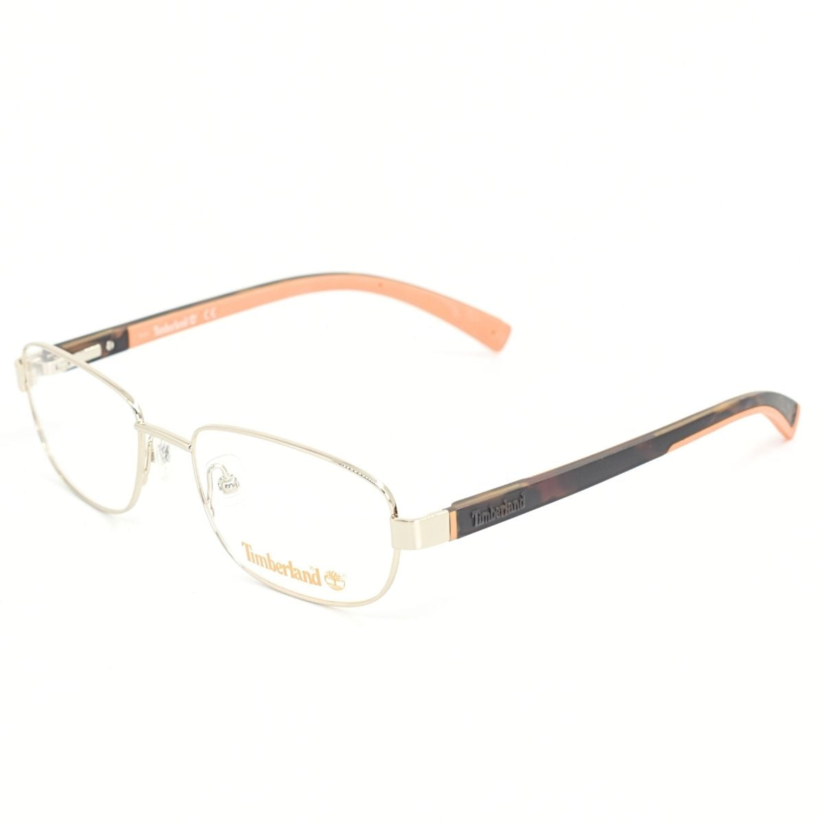 Lentes Oftálmicos Mujer TIMBERLAND Plateado y Carey Rectangulares 1637-032