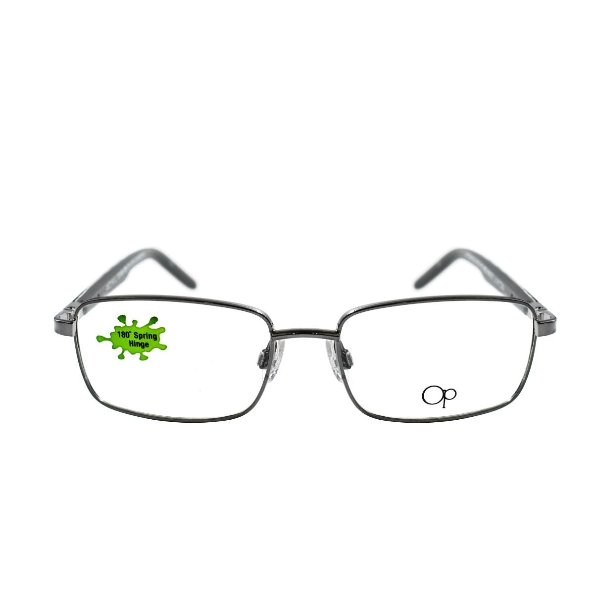 Lentes Oftálmicos para Niños Marca: OCEAN PACIFIC Color: Gris Oscuro Estilo: Rectangulares Modelo: OCEAN PACIFIC 878-GUN frente