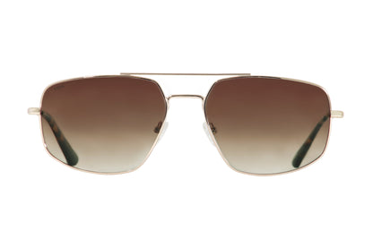 Lentes Solares para Hombre AXESS 9072 RYAN GOLD BROWN frente