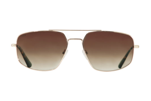 Lentes Solares para Hombre AXESS 9072 RYAN GOLD BROWN frente