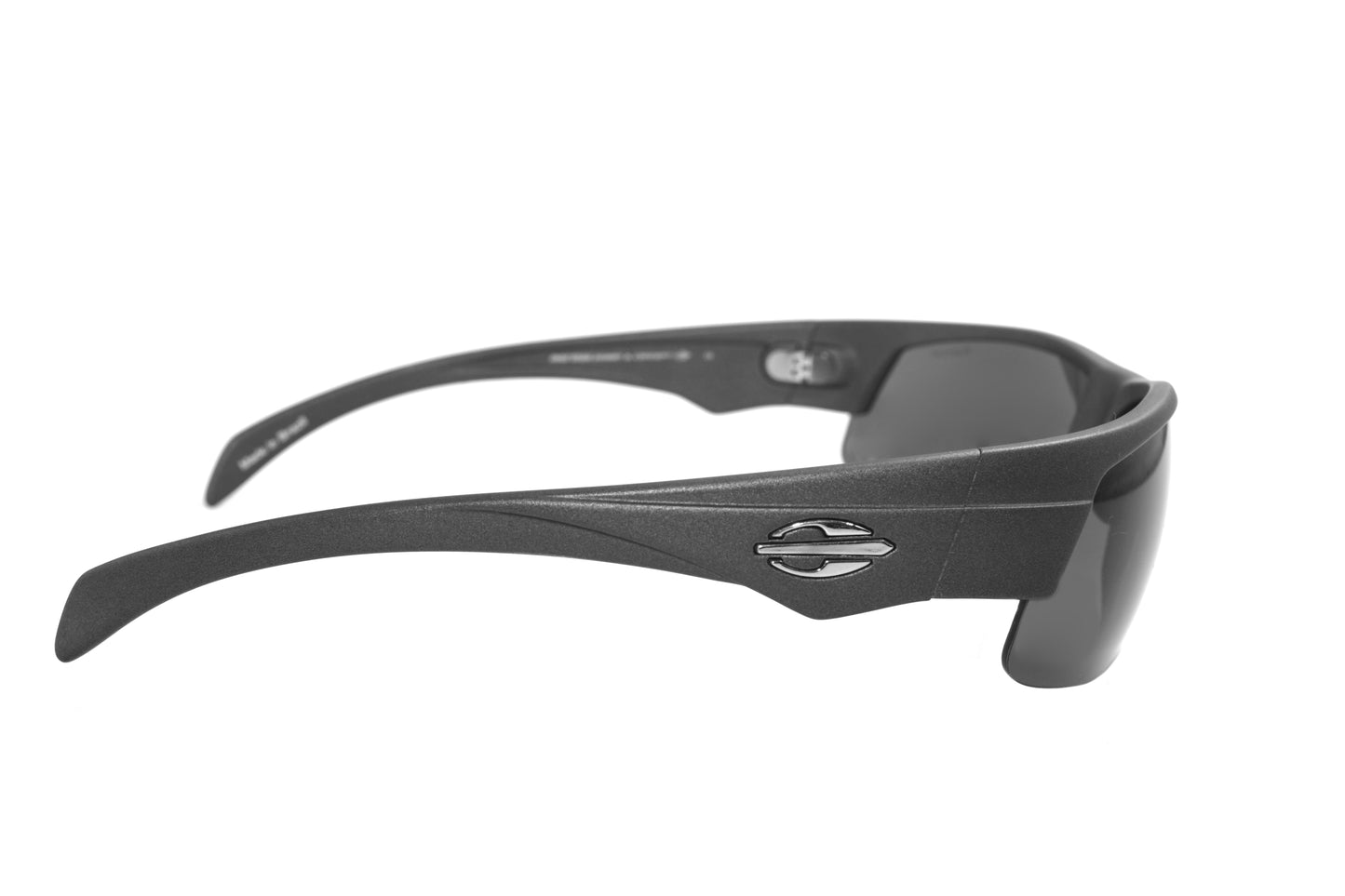 Lentes Solares Hombre Mormaii Gris oscuro matte Rectangular STREET-AIR-350-410 lateral