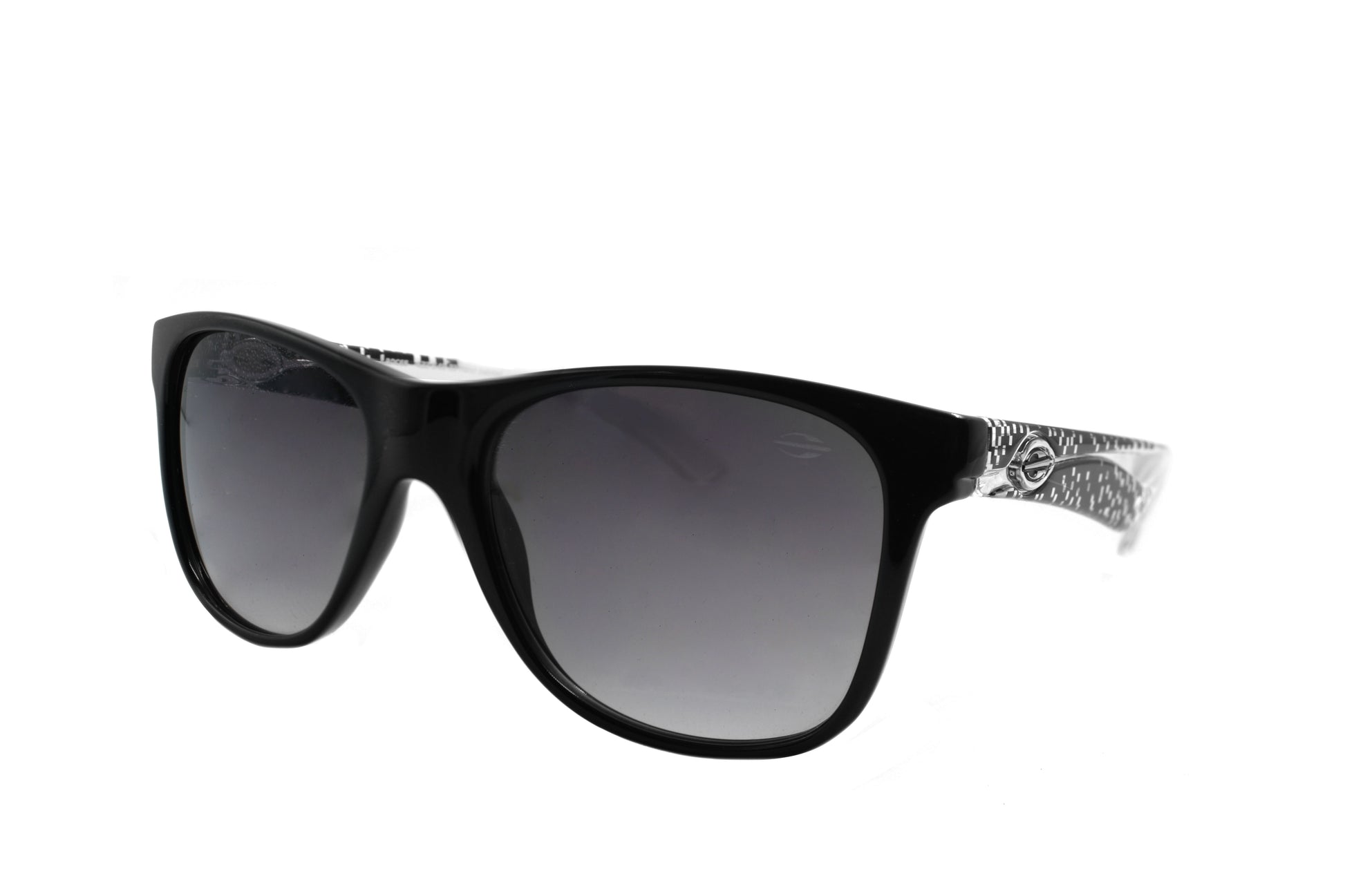 Lentes Solares Unisex Mormaii Negro y transparente LANCES-422-545 Wayfarer